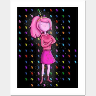 Princess Bubblegum retro design Posters and Art